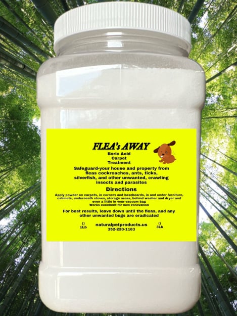 Fleas's Away Boric Acid Carpet Treatment