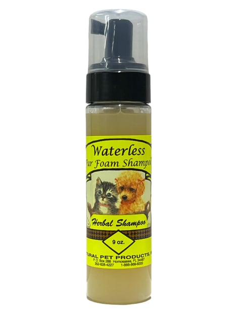 Waterless Fur Foam Shampoo